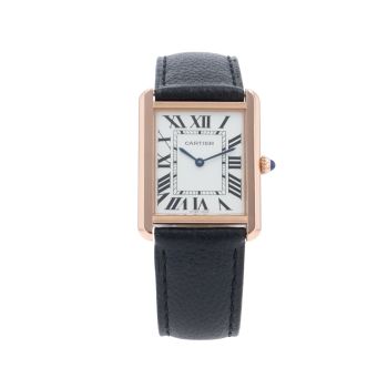 Cartier Tank Solo Pre Owned Watch Ref 3167