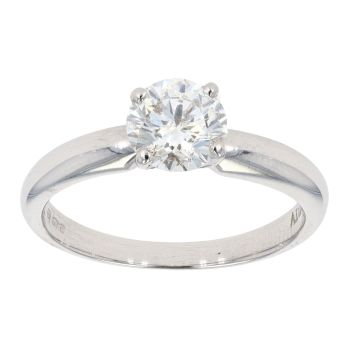 Platinum 1.00ct Diamond Solitaire Ring