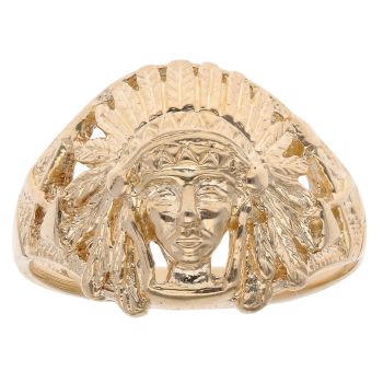 9ct Yellow Gold Chief Fancy Ring