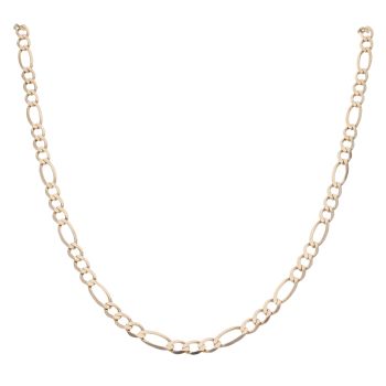 9ct Yellow Gold Figaro Chain 20"