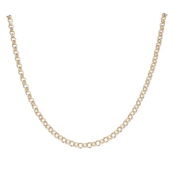 9ct Yellow Gold Belcher Chain 30"