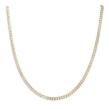 9ct Yellow Gold Curb Chain 18"