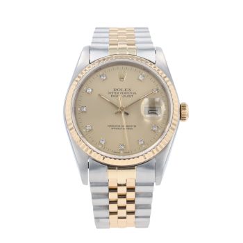 Rolex Datejust Pre Owned Watch Ref 16233