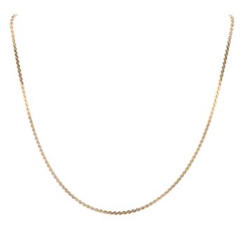 9ct Yellow Gold Fancy Chain 20"