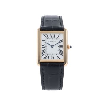Cartier Tank Solo Pre Owned Watch Ref 3167