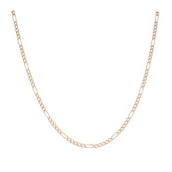 9ct Yellow Gold Figaro Chain 18"