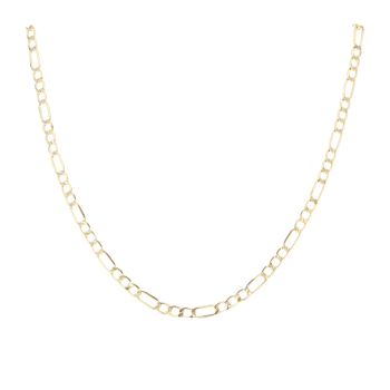 14ct Yellow Gold Figaro Chain 20"