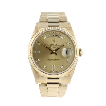 Rolex Day-Date Pre Owned Watch Ref 18238