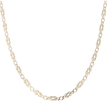 9ct Yellow Gold Celtic Chain 18"