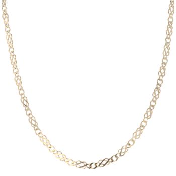 9ct Yellow Gold Celtic Chain 18"