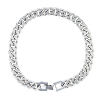 Unique & Co Stainless Steel Curb Bracelet