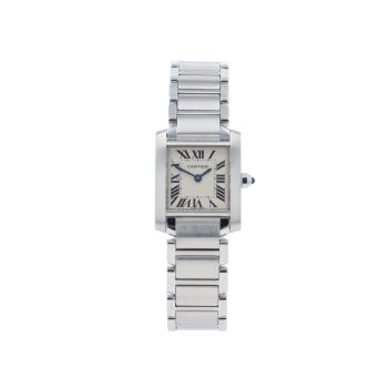Cartier Tank Francaise Pre Owned Watch Ref 3217