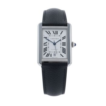Cartier Tank Solo Pre Owned Watch Ref 3800