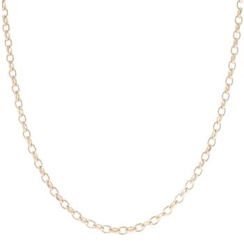 9ct Yellow Gold Belcher Chain 18"