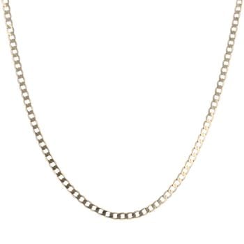 9ct Yellow Gold Curb Chain 20"