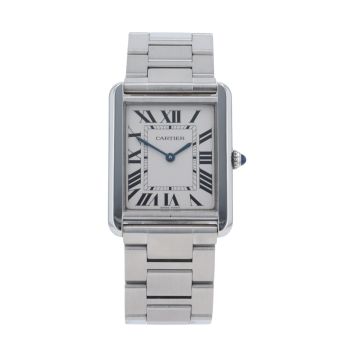 Cartier Tank Solo Pre Owned Watch Ref 3169