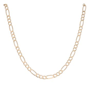 9ct Yellow Gold Figaro Chain 16"