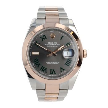 Rolex Datejust Wimbledon Pre Owned Watch Ref 126301