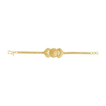 22ct Yellow Gold Jali Filigree Bracelet