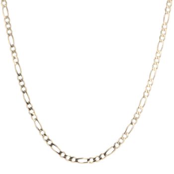 9ct Yellow Gold Figaro Chain 20"