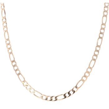 9ct Yellow Gold Figaro Chain 20"