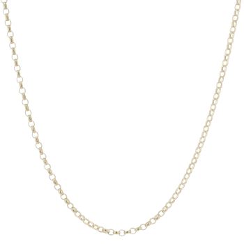 9ct Yellow Gold Belcher Chain 18"