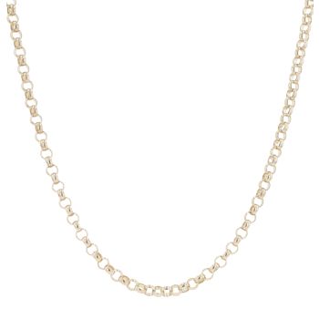 9ct Yellow Gold Belcher Chain 22"