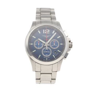 Longines Conquest V.H.P Pre Owned Watch Ref L3.717.4