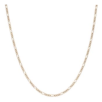 9ct Yellow Gold Figaro Chain 20"