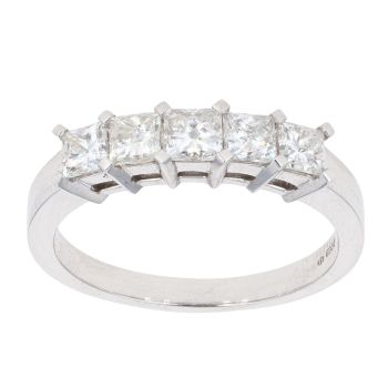 18ct Yellow Gold 5 Stone Diamond Ring by Anya Belle