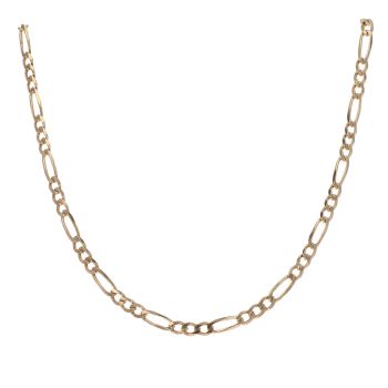 9ct Yellow Gold Figaro Chain 20"