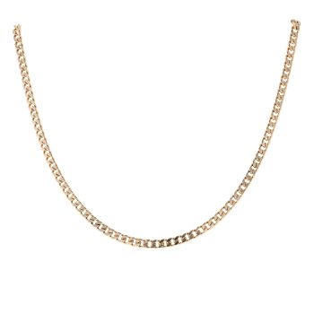 9ct Yellow Gold Curb Chain 20"