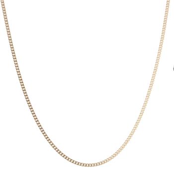 9ct Yellow Gold Curb Chain 24"