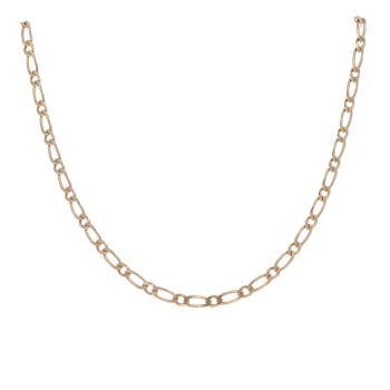 9ct Yellow Gold Fancy Chain 22"