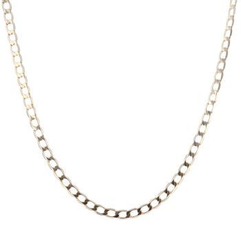 9ct Yellow Gold Curb Chain 22"