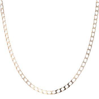 9ct Yellow Gold Curb Chain 20"