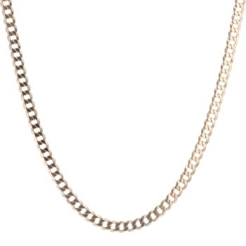 9ct Yellow Gold Curb Chain 20"