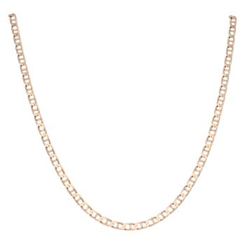 9ct Yellow Gold Flat Mariner Chain 20"