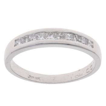 18ct White Gold 0.33ct Diamond Eternity Ring