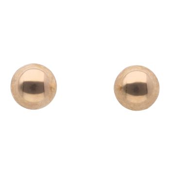 9ct Yellow Gold Ball Stud Earrings