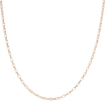 9ct Yellow Gold Belcher Chain 18"