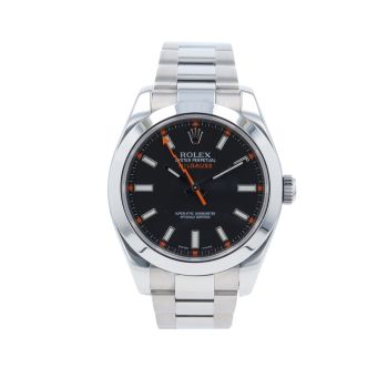 Rolex Milgauss Pre Owned Watch Ref 116400
