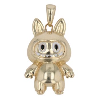 14ct Yellow Gold Bunny Pendant