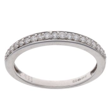 9ct White Gold 0.16ct Diamond Eternity Ring