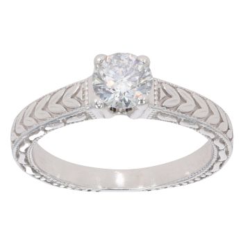 18ct White Gold 0.60ct Diamond Solitaire Ring