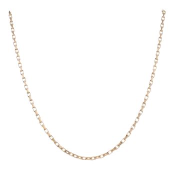 9ct Yellow Gold Belcher Chain 18"