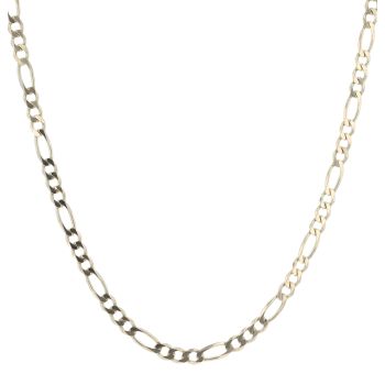 9ct Yellow Gold Figaro Chain 20"