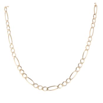 9ct Yellow Gold Figaro Chain 26"