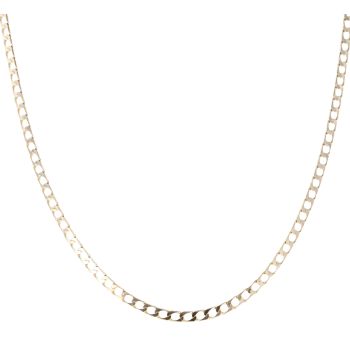9ct Yellow Gold Curb Chain 20"