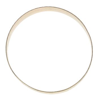 9ct Yellow Gold Patterned Bangle